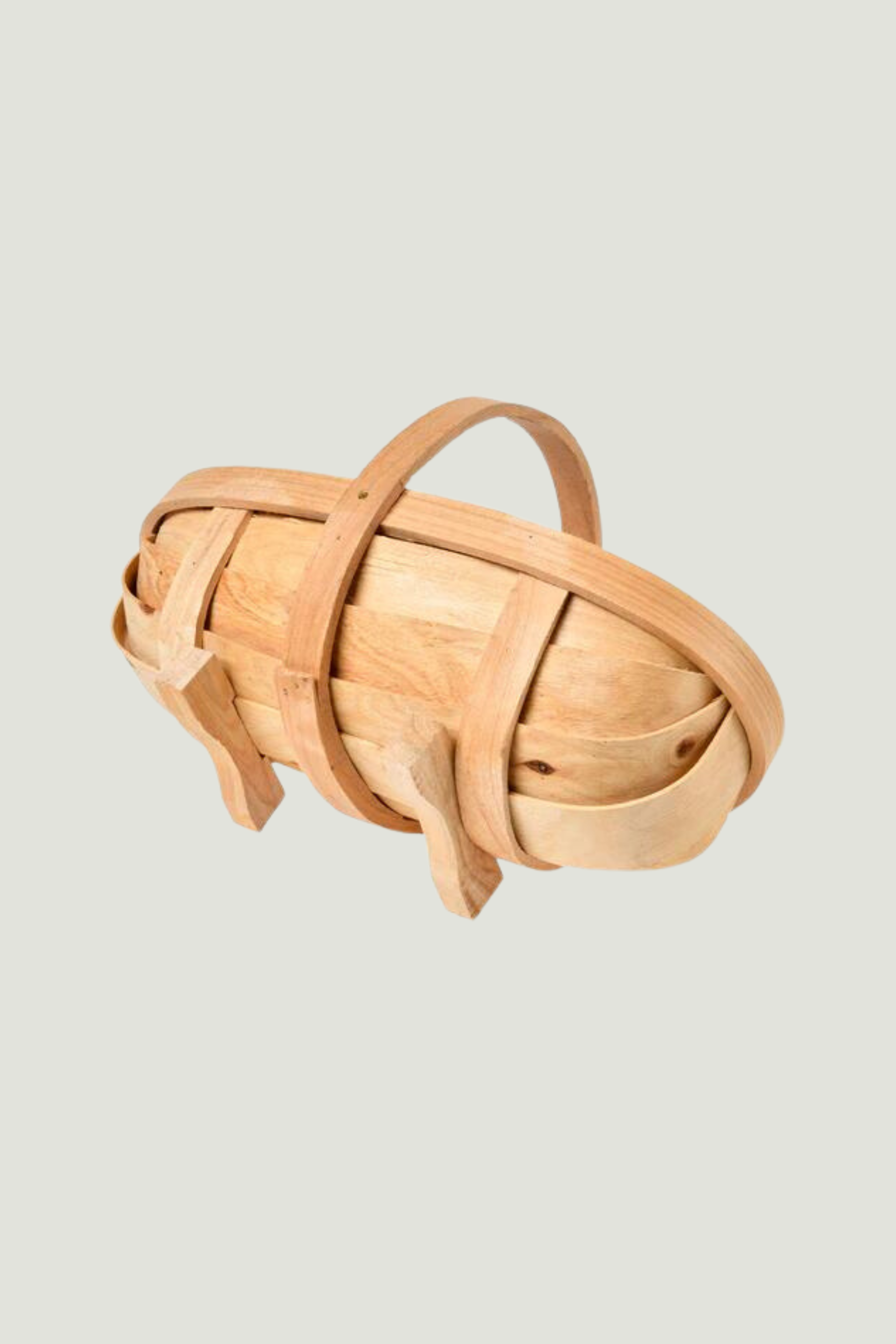 Engelse houten oogstmand