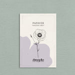 Papaver rhoeas 'Amazing Grey'-Angelo