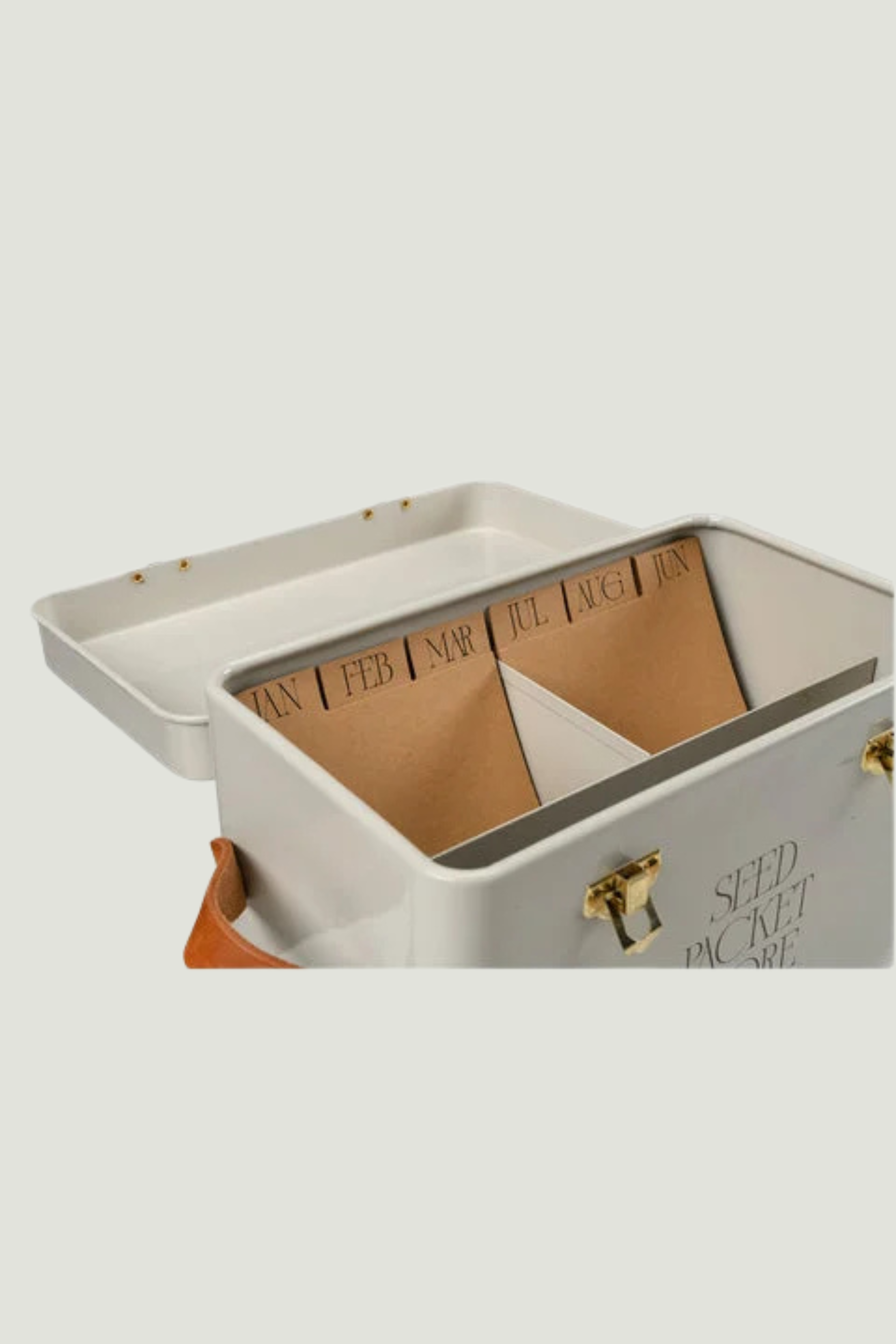 Saatgut-Aufbewahrungsbox Creme