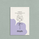 Viola wittrockiana 'frizzle sizzle yellow/blue swirl'-Angelo