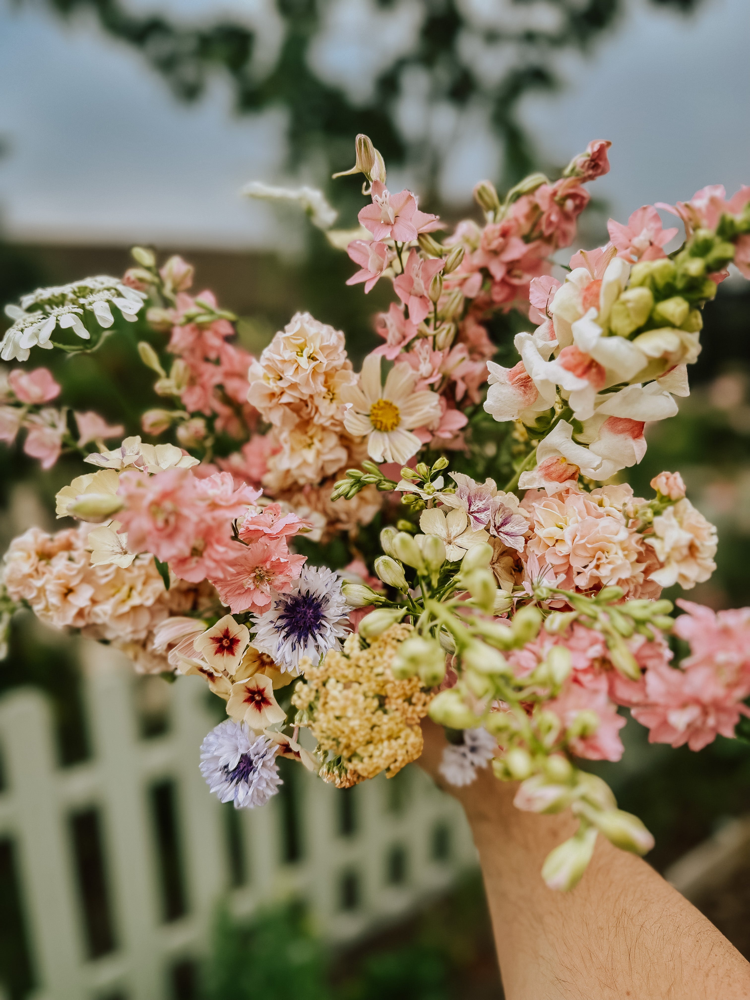 Boeket: puur pastel