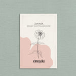 Zinnia elegans 'Benary Giant Salmon Rose'-Angelo