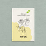 Zinnia elegans 'dahliaflowered mixed'-Angelo