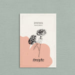 Zinnia elegans 'Mazurkia'-Angelo