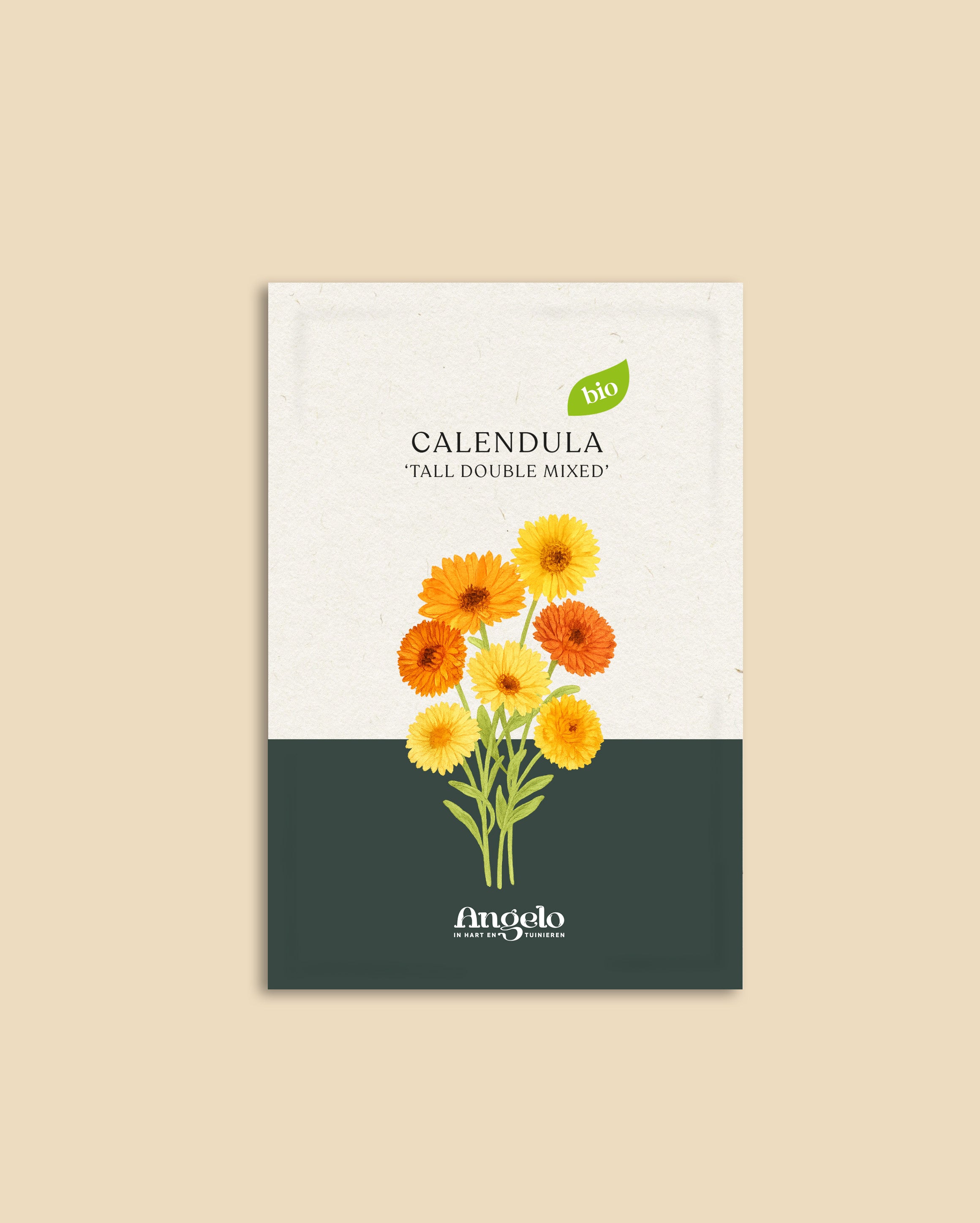 Calendula officinalis 'tall double mixed'-Angelo