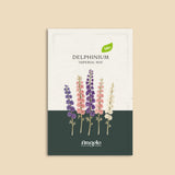 Delphinium consolida 'Imperial Mixed'-Angelo