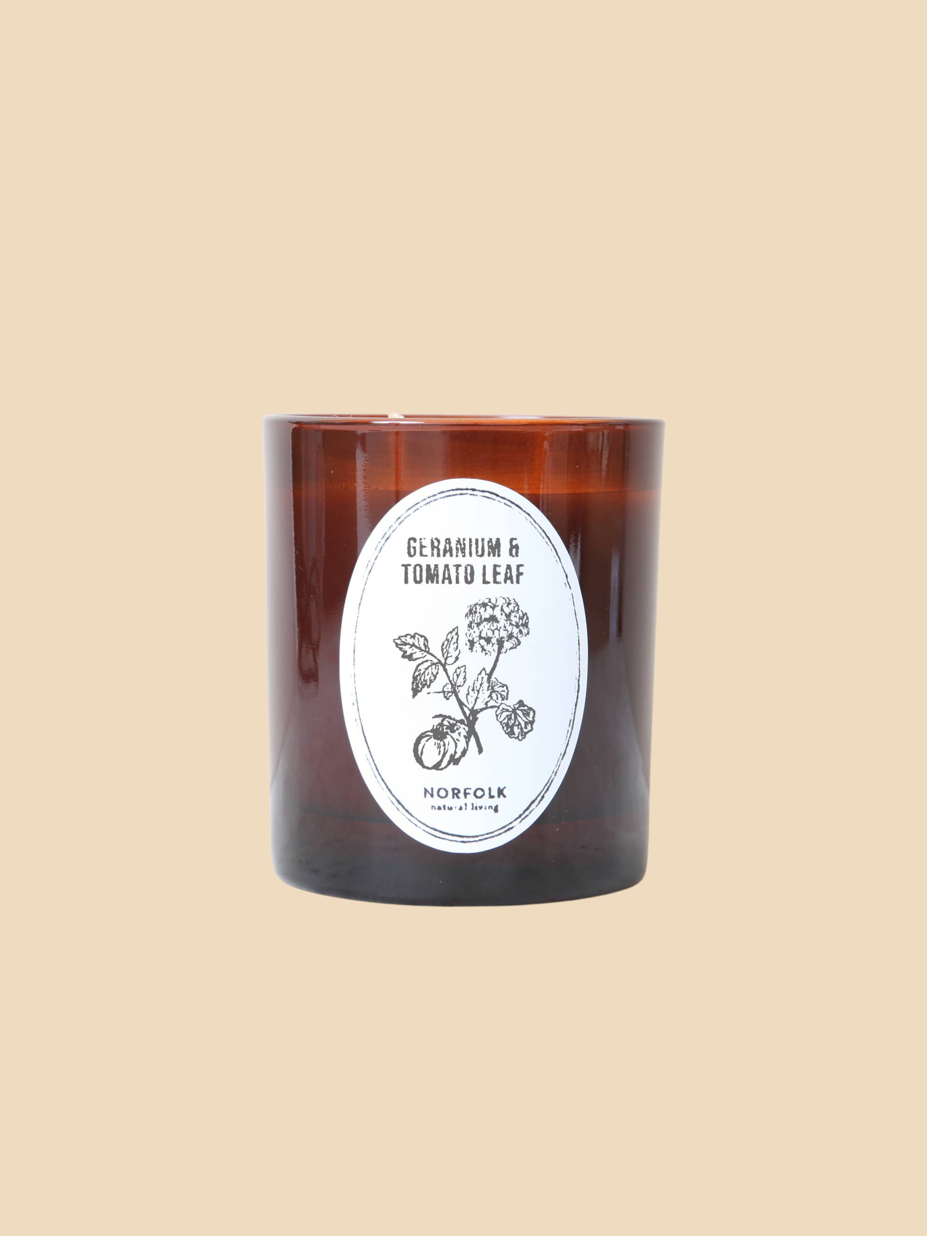 Geurkaars - Geranium en tomatenblad