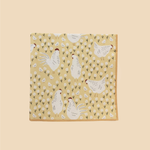 Servet met kippenmotief