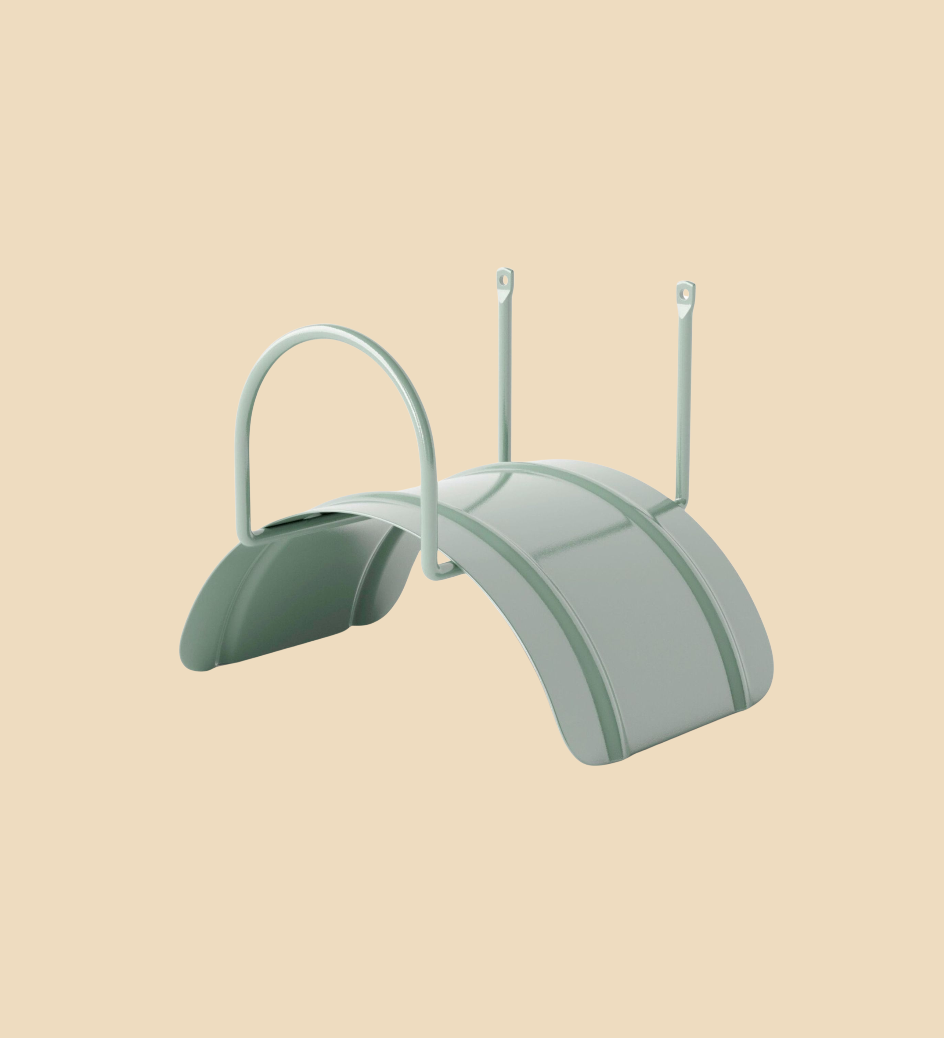 Metallener Gartenschlauchhalter