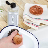 Duurzaam koperen schuursponsje