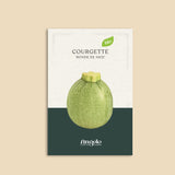 Courgette 'Ronde de Nice'-Angelo