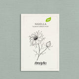 Nigella damascena 'albion green pod'-Angelo