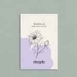 Nigella damascena 'miss jekyll rose'-Angelo
