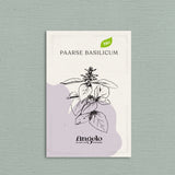 Paarse basilicum-Angelo