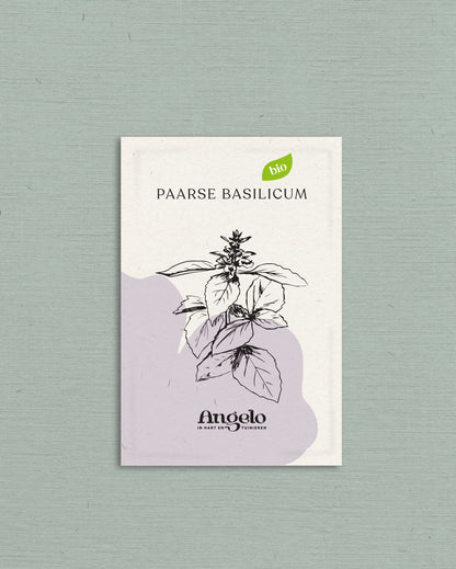 Paarse basilicum