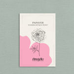 Papaver somniferum 'flemish antique peony'-Angelo