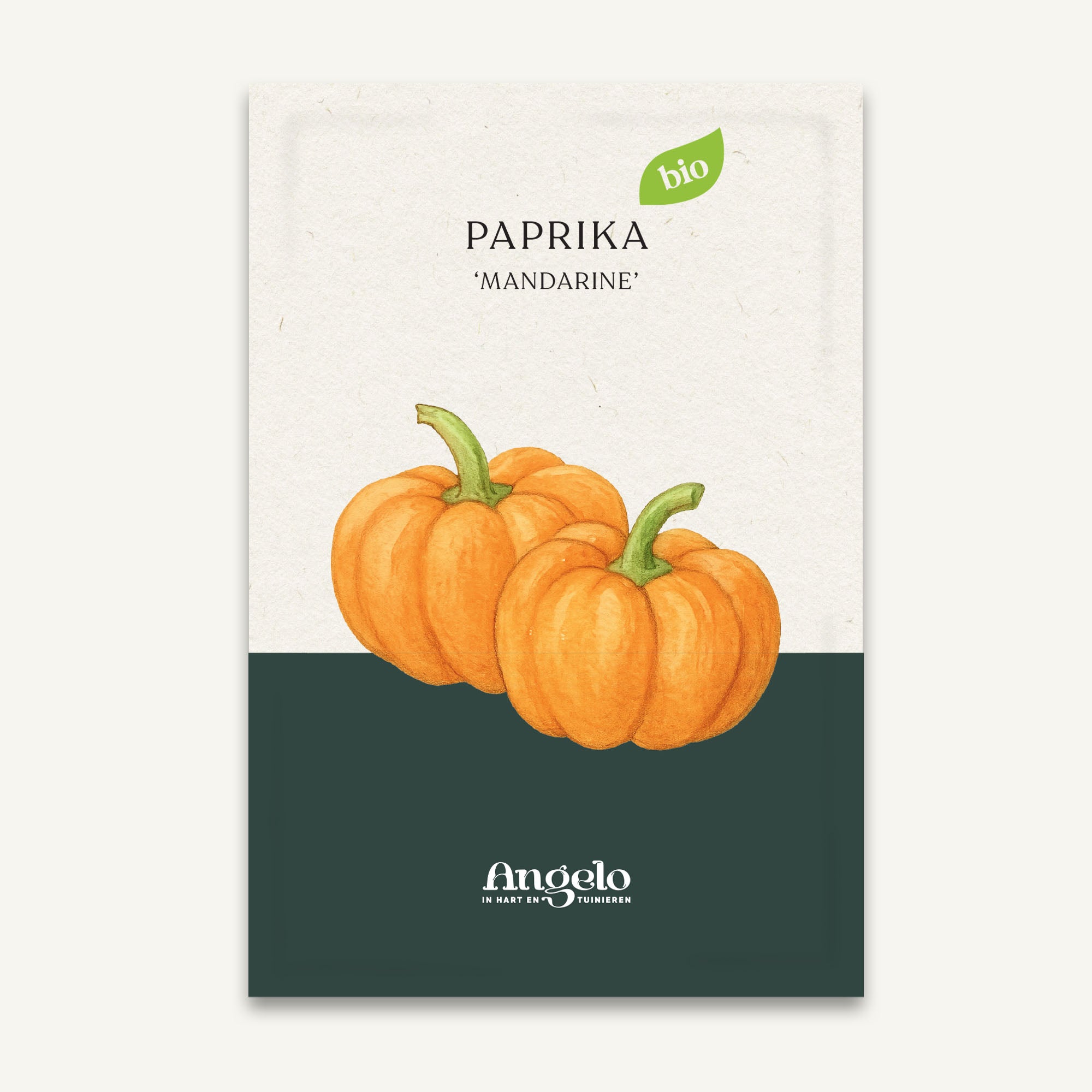 Paprika 'Mandarine' BIO zaadzakje
