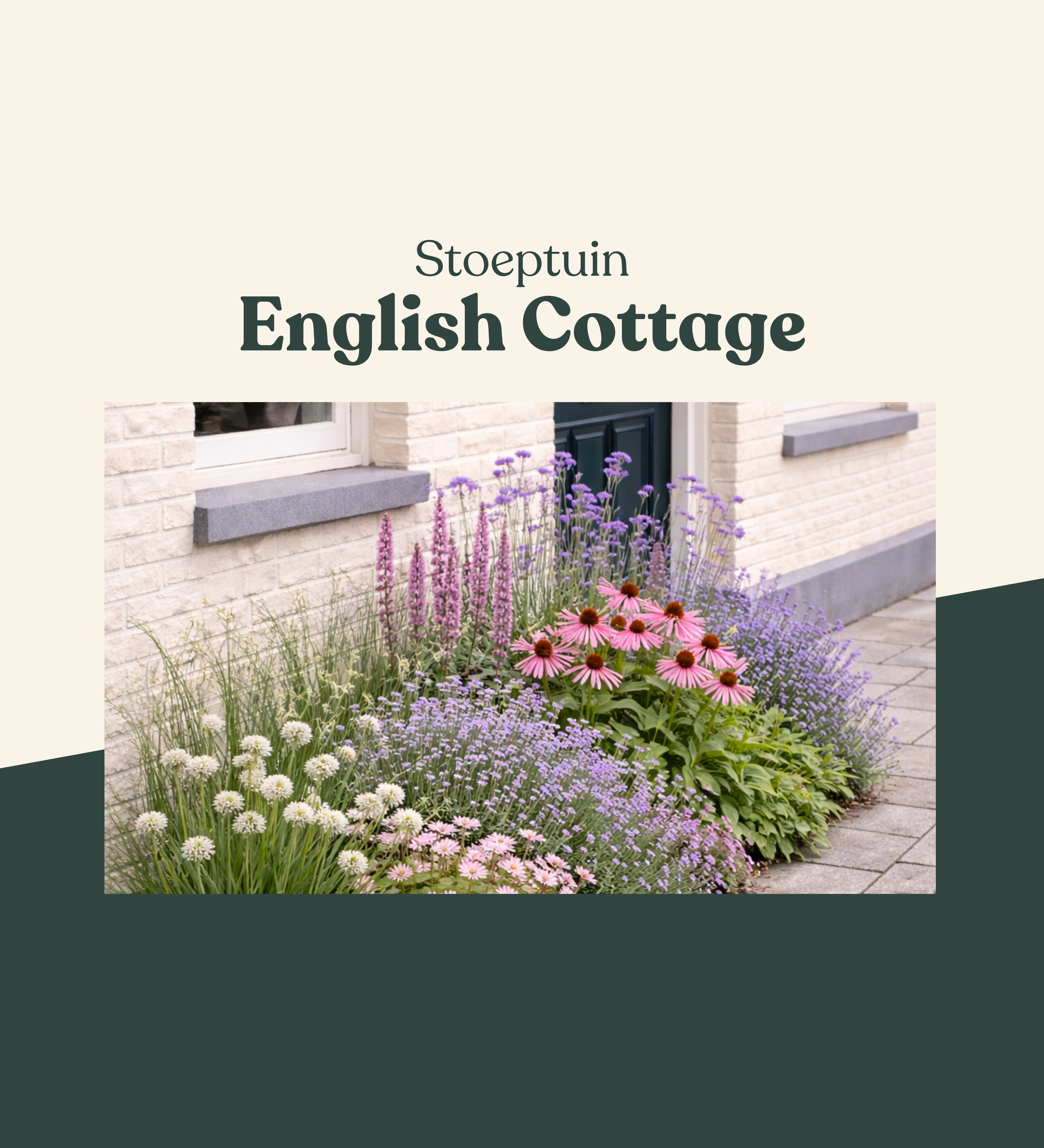 Stoeptuin: English Cottage-Angelo