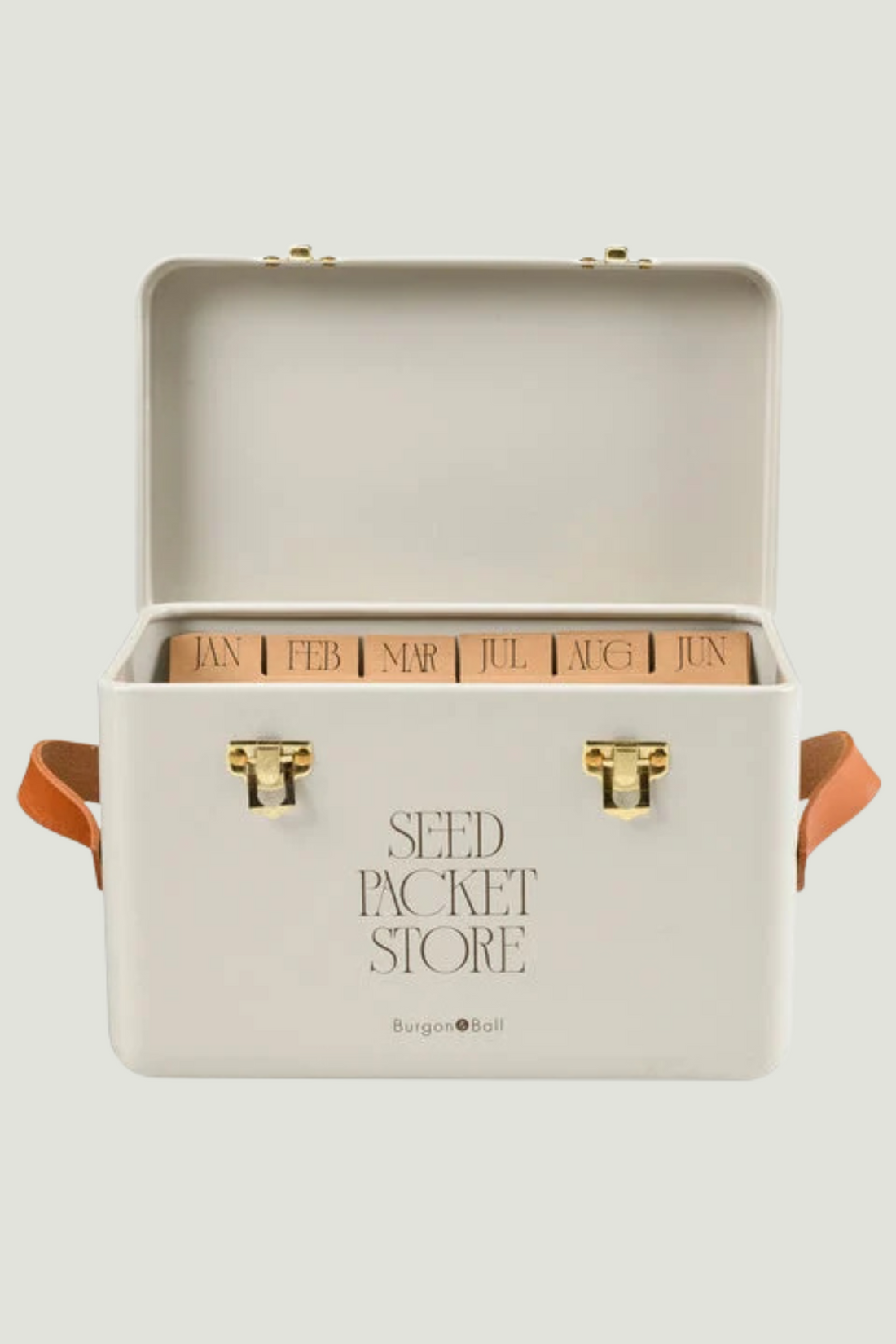 Saatgut-Aufbewahrungsbox Creme