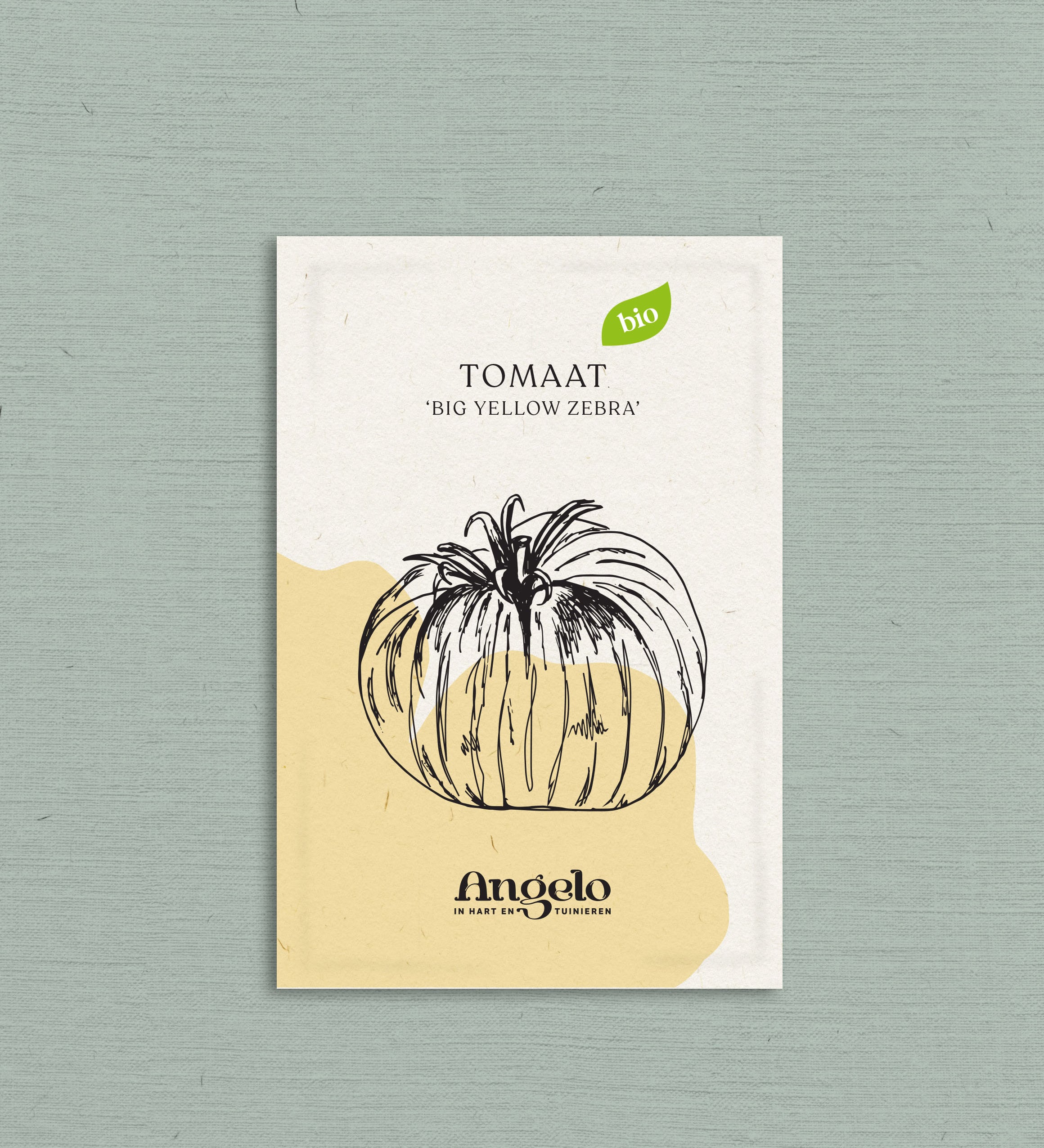 Tomaat 'Big Yellow Zebra'-Angelo