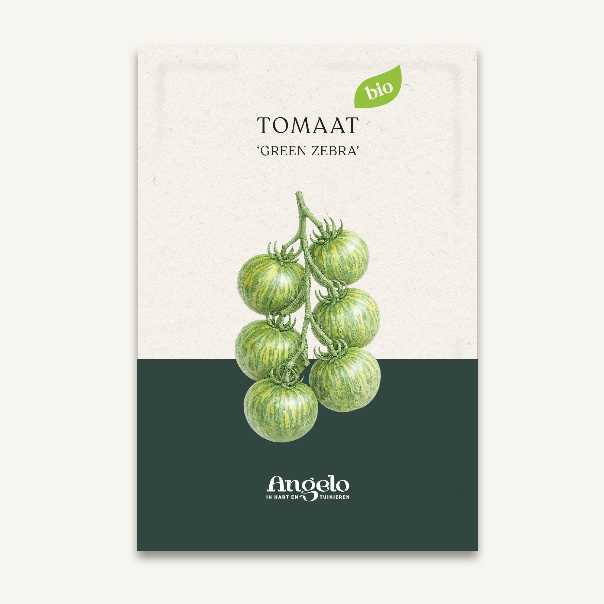 Tomaat 'Green Zebra' zaadzakje
